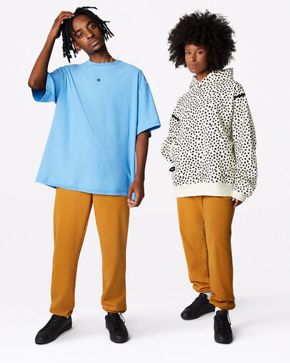 Court-Ready Cloud Washed Dagger Pant Wheat, Full Body View