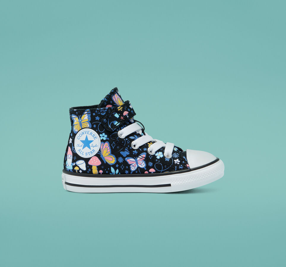 Chuck Taylor All Star Easy-On Butterfly Black/Bleached Cyan/Pink Gaze