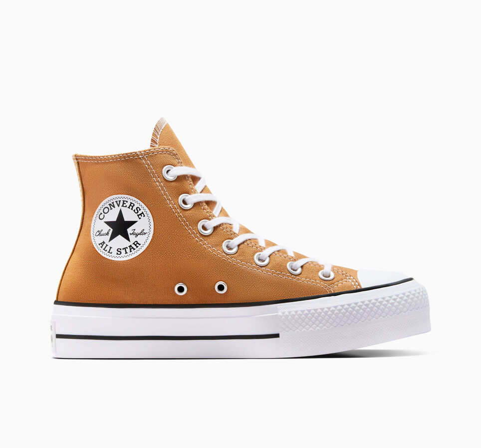Chuck Taylor All Star Lift Platform Canvas Gingersnap Orange/White/Black