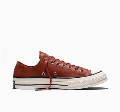 Converse Chuck 70 Vintage Leather Smoked Paprika/Egret/Black
