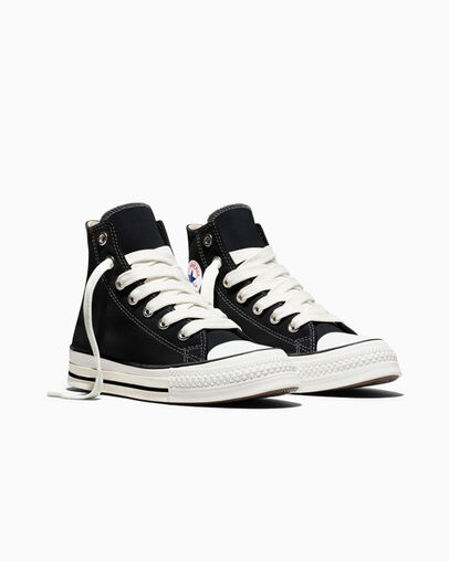 Converse Chuck Taylor Throwback Black/Vintage White/Red — foto 6