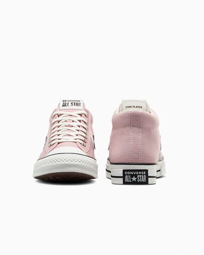 Star Player 76 Rosa est&aacute;tico/Blanco vintage, Heel View
