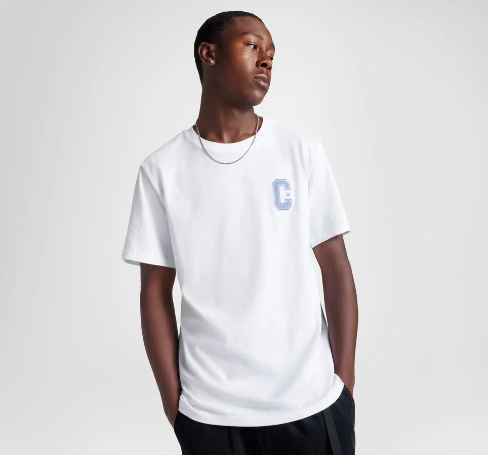 Retro Graphic T-Shirt Blanco