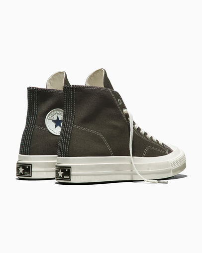 Converse First String Chuck Taylor Canvas Beluga/Black/Marshmallow, Heel View