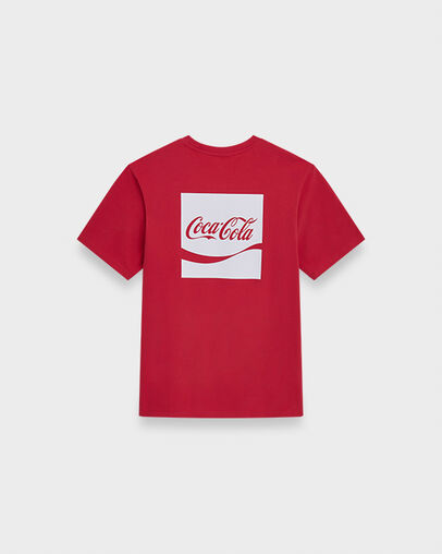 Converse x Coca-Cola T-Shirt Racing Red, Back View