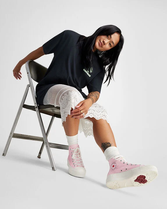 Chuck Taylor All Star Lift Platform Valentine's Day Sugar Berry/Egret/Sugar Berry