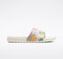 All Star Slide Crafted Florals Egret/Cyber Mango/Beyond Pink