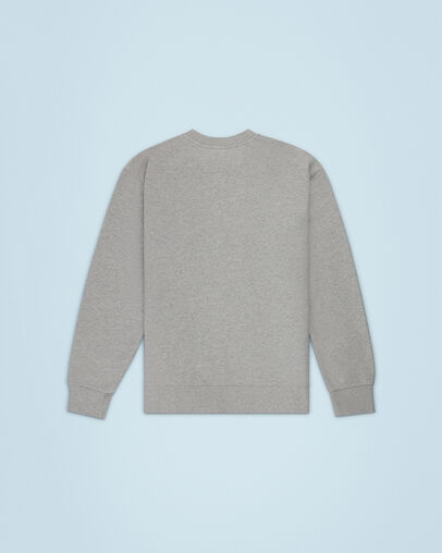 Chuck Taylor Classic Crew Neck Pullover Light Melange, Back View