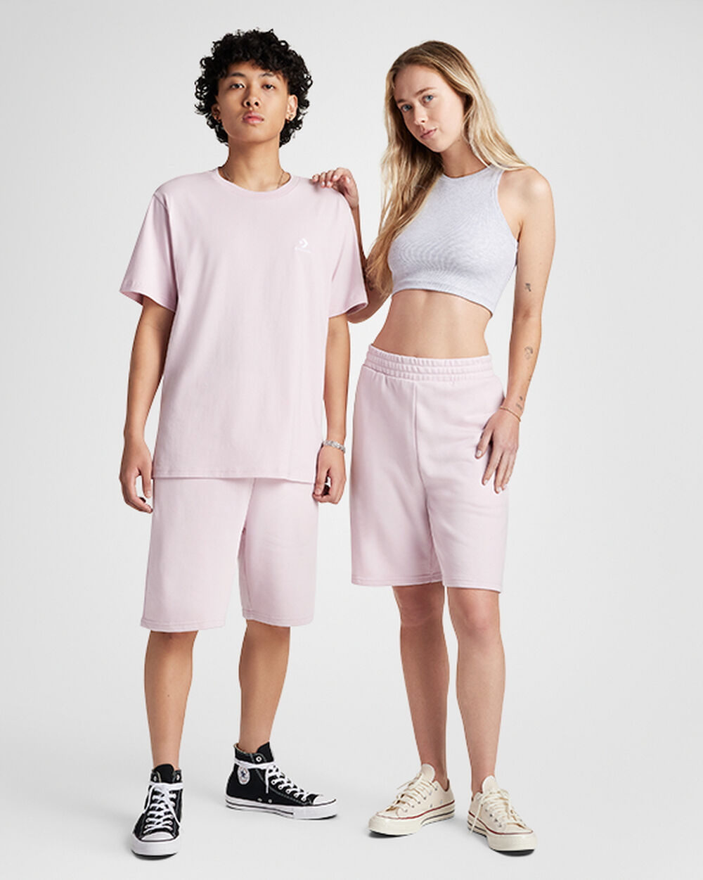 Short en polaire à coupe standard Converse Go-To Embroidered Star Chevron