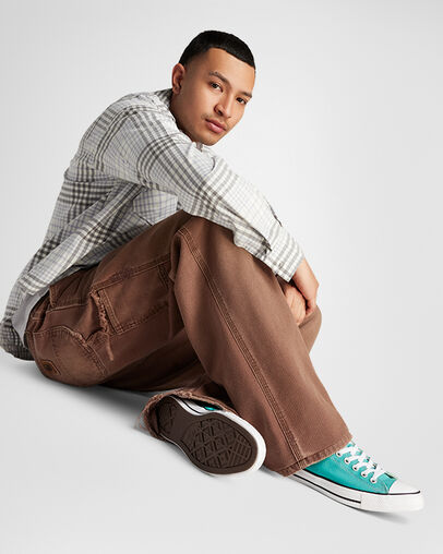 Chuck Taylor All Star Classic Archive Sea Green, On Foot Shot 2