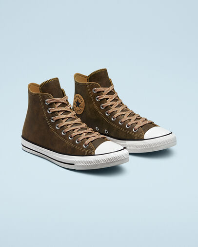 Tech Climber Chuck Taylor All Star Grano/Bianco vintage/Nero, Angled View