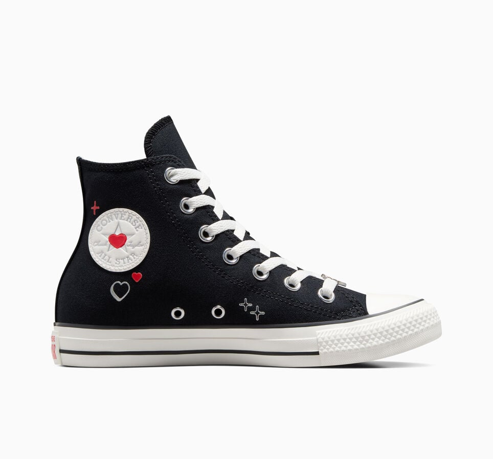 Converse Chuck Taylor All Star Y2K Heart Black - A09116C