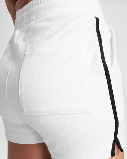 Retro Terry Shorts Blanco