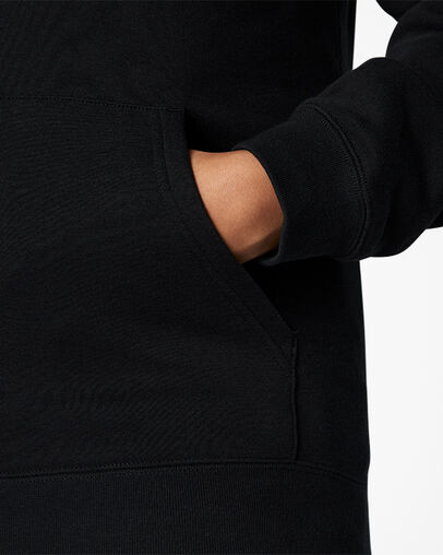 Converse Go-To Chuck Taylor Patch Standard Fit Pullover Hoodie Nero, Detail View