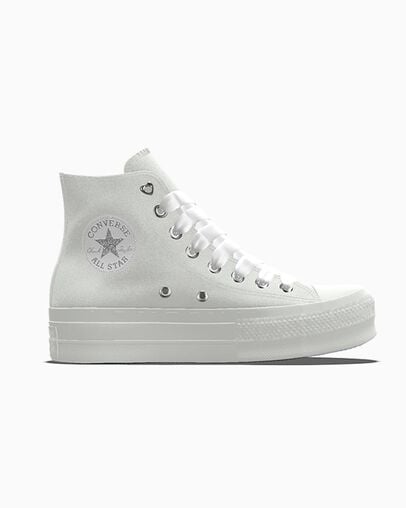 Custom Chuck Taylor All Star Lift Platform Wedding By You