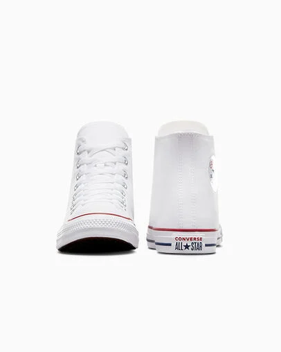 Chuck Taylor All Star Canvas Optical White, Heel View