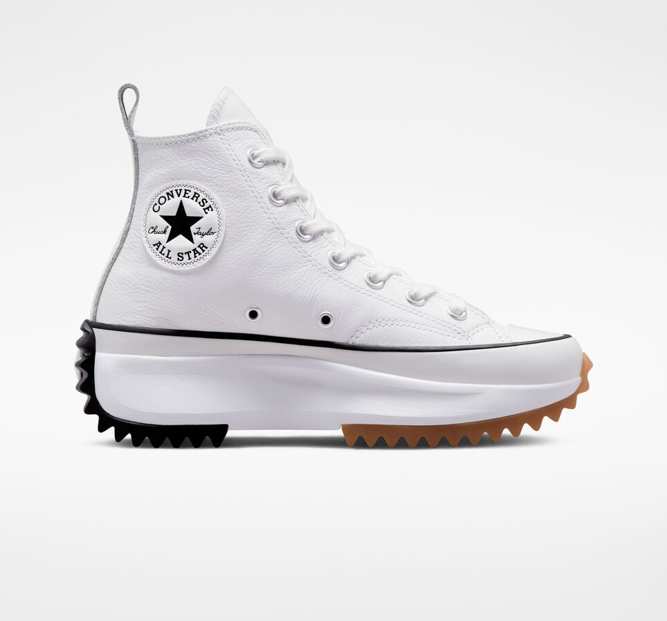 Run Star Hike Platform Foundational Leather White/Black/Gum