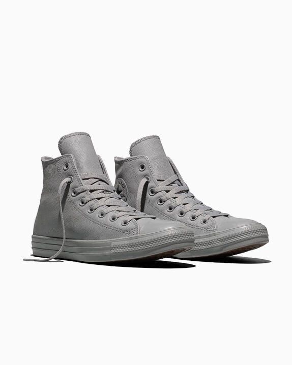 Chuck Taylor All Star Tonal Leather Classic Grey/Total Eclipse