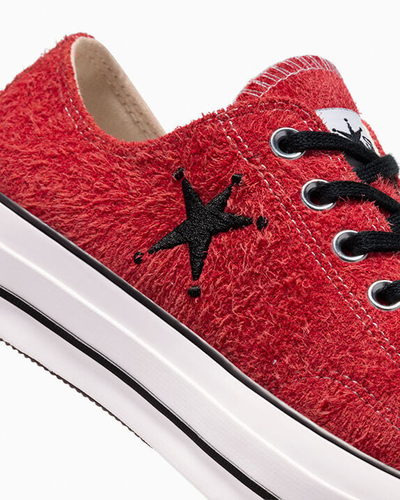 Converse x St&uuml;ssy Chuck 70 Rouge coquelicot