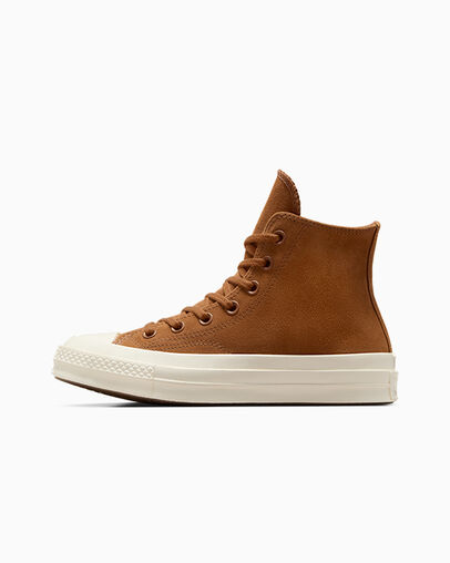 Chuck 70 Colorful Suede Tostado c&aacute;lido/Garza/Negro, Inner Side View