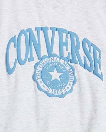 T-Shirt Birch Heather, Full Body View