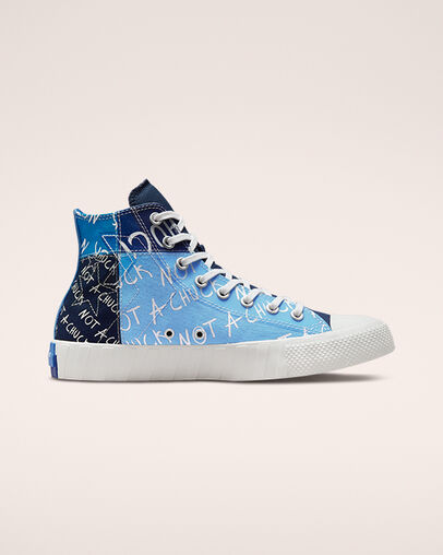 Patchwork UNT1TL3D University Blue/Midnight Navy, Outer Side View