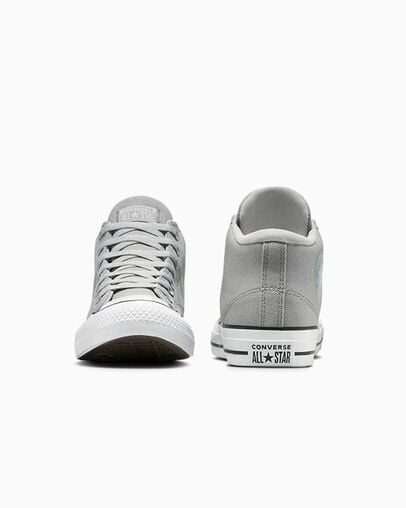 Chuck Taylor All Star Malden Street Classic Grey/Grey Area/White, Heel View