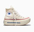 Chuck Taylor All Star Lift Double Stack Platform Canvas Egret/Egret/Garnet