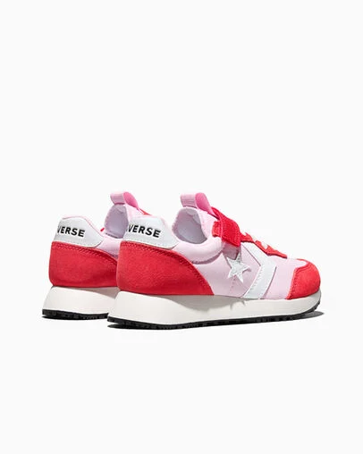 Converse Omega Trainer Easy-On New Found Bloom Pink/Red/Vintage White, Heel View