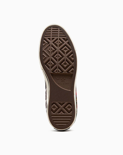 Chuck 70 Cheetah & Tartan Encuentro de guepardo y tart&aacute;n, Outsole View
