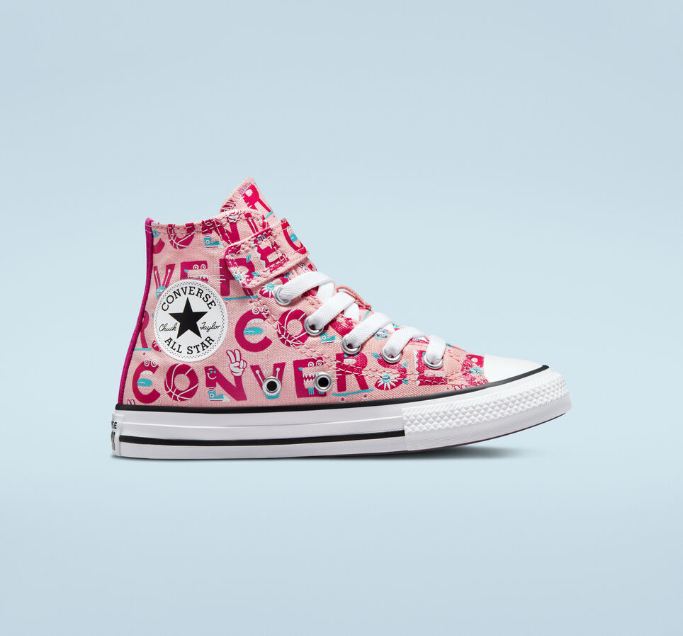 Chuck Taylor All Star Easy-On Converse Creatures Storm Pink/Natural Ivory