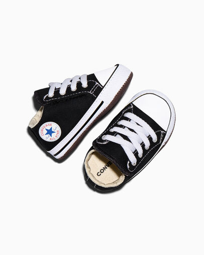 Chuck Taylor All Star Cribster Easy-On Black/Natural Ivory/White, Angled View