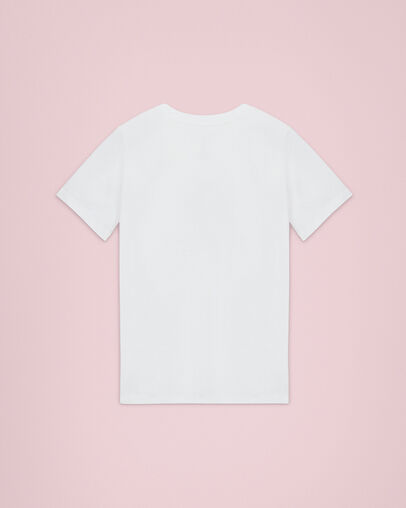 Boosted Star Chevron Tee White, Back View