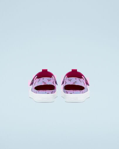 Chuck Taylor All Star Superplay Sandal Unicorns Twilight Pulse/Active Fuchsia, Heel View