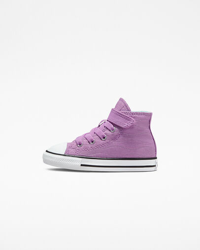 Chuck Taylor All Star Easy-On Quilted Jacquard Violet Shock/Light Aqua/White, Inner Side View