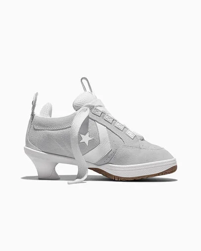 Converse x Vaquera VX-1 Heel White/Black/Honey, Outer Side View