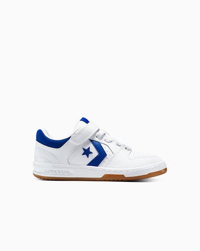 CL98 Easy-On White/Blue/White, Outer Side View