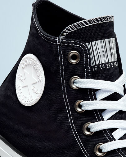 Chuck Taylor All Star Future Utility Black/White/Clear, Detail Angle View