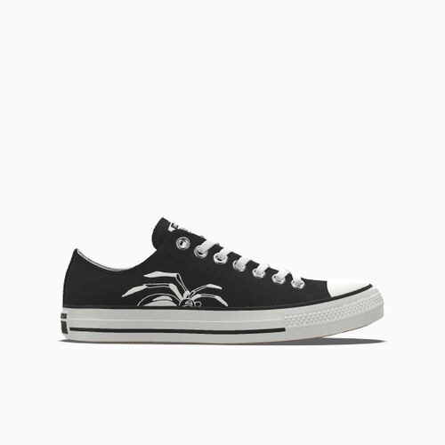 Converse All star sneaker black spider
