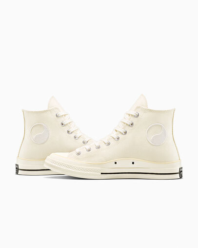Converse and Our Legacy WORK SHOP Chuck 70 Natural Ivory/Rutabaga, Detail Angle View