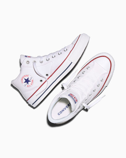 Chuck Taylor All Star Malden Street White/Red/Blue, Angled View