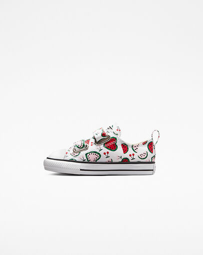Chuck Taylor All Star Easy-On Hearty Fruits White/Multi/Black, Inner Side View