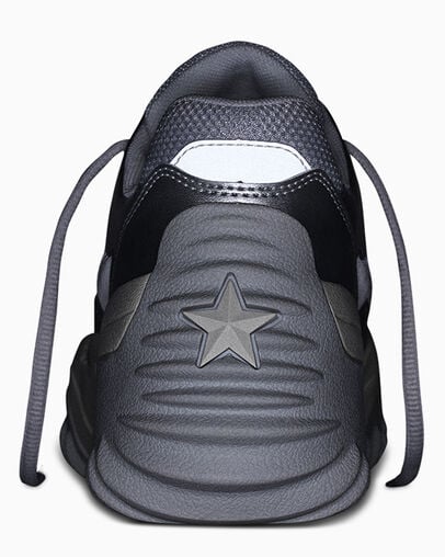 Converse Wave Motion Trainer Silver/Egret/Light Gray, Detail Angle View