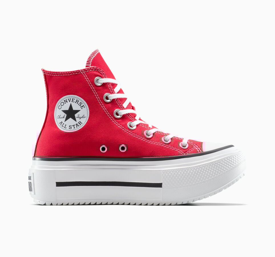 Chuck Taylor All Star Lift Double Stack Platform Canvas Red/Black/White