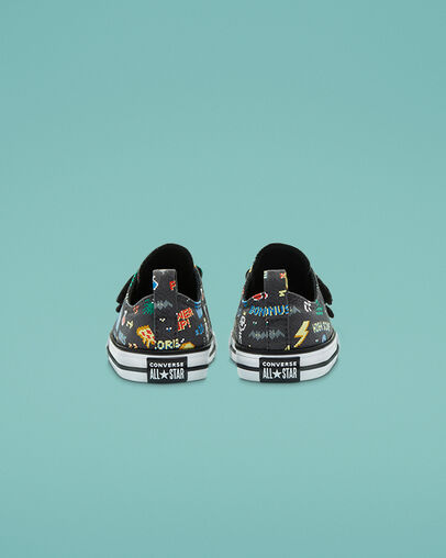 Chuck Taylor All Star Easy-On Gamer Storm Wind/Black/White, Heel View