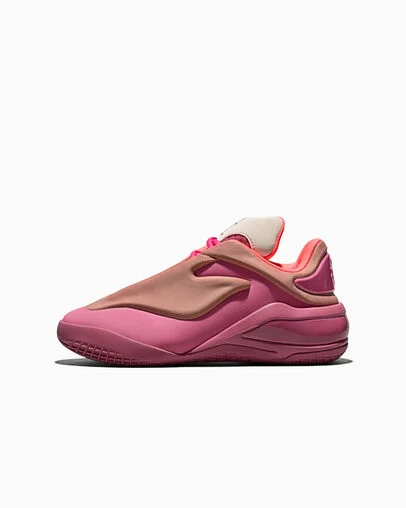 SHAI 001 Lace Up Berry, Inner Side View