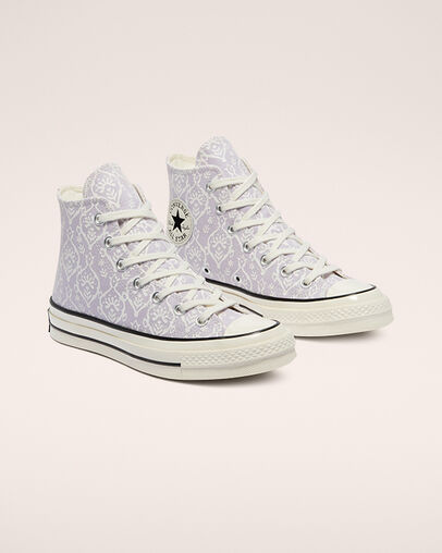 Summer Spirit Chuck 70 Lila infinito/Blanco vintage, Angled View