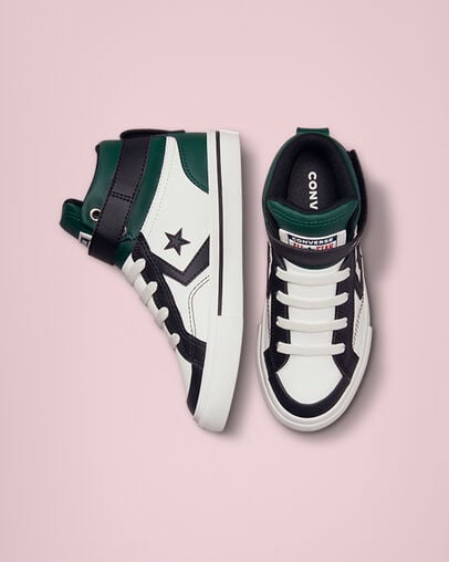 Pro Blaze Strap Bianco/Midnight Clover/Nero, Top and Side View