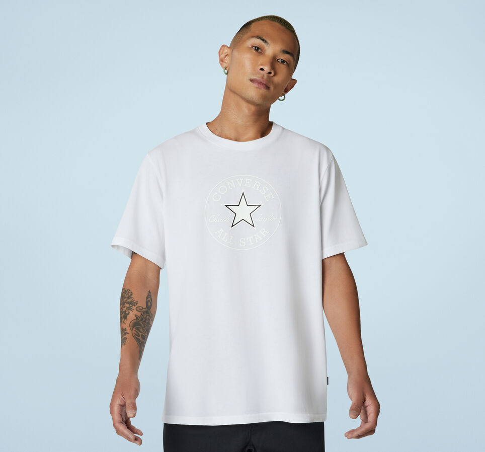 Chuck Modern Crew Short Sleeve Tee White