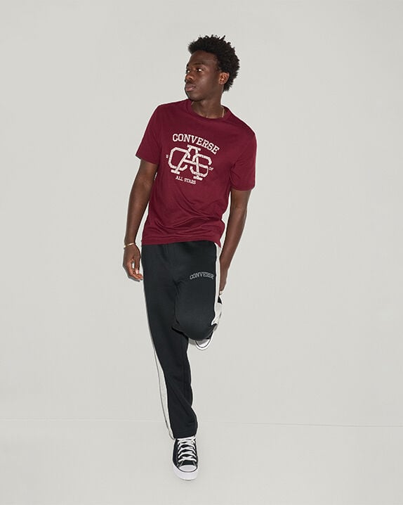 Stripe Relaxed Sweatpants Converse Black Multi